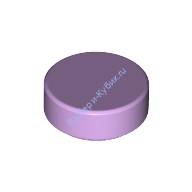 Деталь Лего Плитка Круглая 1 х 1 Цвет Лавандовый