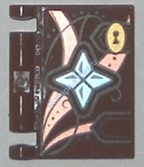 Деталь Лего Книга Передняя Обложка Цвет Коричневый