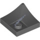 Деталь Лего Арка 2 x 2 Перевернутый Угол С Утопленной Шпилькой Цвет Темно-Серый