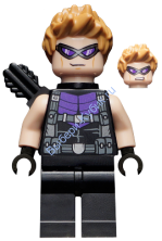 Минифигурка Лего Супер Герои - Hawkeye sh626