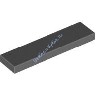 Деталь Лего Плитка 1 х 4 Цвет Темно-Серый