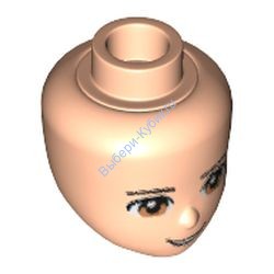 Деталь Лего Голова Мини Долл Цвет Светло-Телесный