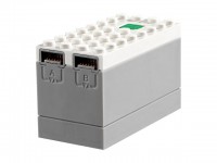 Деталь Лего Техник Электрический Аккумуляторный Блок На 9 В С Питанием от Bluetooth-концентратора Цвет Белый