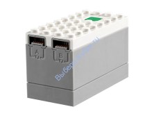 Деталь Лего Техник Электрический Аккумуляторный Блок На 9 В С Питанием от Bluetooth-концентратора Цвет Белый