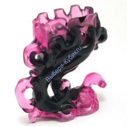 Деталь Лего Подставка Для Минифигурки Дым Цвет Прозрачно-Розовый