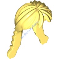 Деталь Лего Парик Женский Цвет Ярко-Светло-Желтый