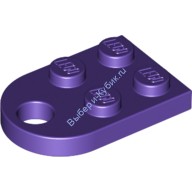 Деталь Лего Пластина 3 х 2 С Отверстием Цвет Темно-Фиолетовый