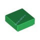 Деталь Лего Плитка 1 х 1 С Желобком Цвет Зеленый