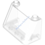 Деталь Лего Лобовое Стекло 2 х 4 х 2 Цвет Прозрачный