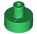 Деталь Лего Плитка Круглая 1 х 1 С Держателем Цвет Зеленый