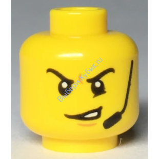 Деталь Лего Голова Минифигурки Цвет Желтый