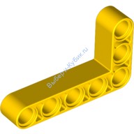 Деталь Лего Техник Бим 3 х 5 L-Формы Толстый Цвет Желтый