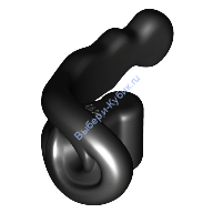 Деталь Лего Эффект Взрыва С Рукояткой Цвет Черный