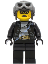 Минифигурка Лего Сити Бандит (Преступник)
