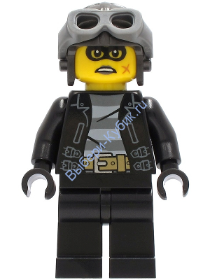 Минифигурка Лего Сити Бандит (Преступник)