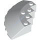 Деталь Лего Кубик Круглый Угол 6 х 6 С Наклонным Боком И Фаской Цвет Белый