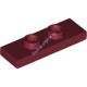 Деталь Лего Пластина 1 х 3 С 2 Штырьками Цвет Темно-Красный