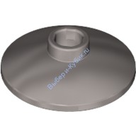 Деталь Лего Тарелка 2 х 2 Перевернутая Цвет Металлический Серебрянный
