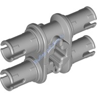 Деталь Лего Техник Пин Длинный Двойной Цвет Светло-Серый
