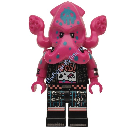 Минифигурка Лего Vidiyo Кальмар-Барабанщик vid028