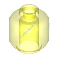 Деталь Лего Голова Минифигурки Цвет Прозрачно-Неоново-Зеленый