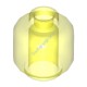 Деталь Лего Голова Минифигурки Цвет Прозрачно-Неоново-Зеленый