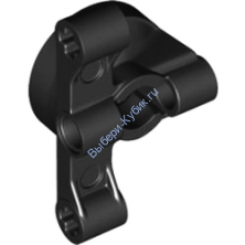 Деталь Лего Техник Держатель Ступицы Рулевого Колеса Цвет Черный