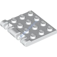 Деталь Лего Петля Пластина 3 х 4 Цвет Белый