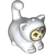 Деталь Лего Космический Кот Джонс Цвет Белый