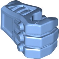 Деталь Лего Рука Механическая С Пином Отверстием Цвет Голубой