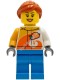 Минифигурка Лего Сити Житель