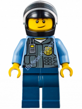  Минифигурка Лего Сити Сотрудник полиции - Юниоры