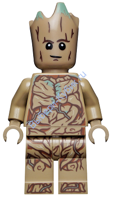 Минифигурка Лего Супер Хироус Марвел Супер Герои Мстители Грут