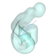 Деталь Лего Эффект Взрыва С Рукояткой Цвет Прозрачно-Голубой