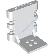 Деталь Лего Задняя Часть От Ящика Цвет Белый