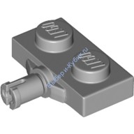 Деталь Лего Пластина 1 х 2 С Держателем Колес Цвет Светло-Серый