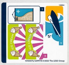 Наклейки К Набору Лего Сити 60328 — (10100075/6399178)