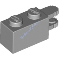 Деталь Лего Петля Кубик 1 х 2 Цвет Светло-Серый