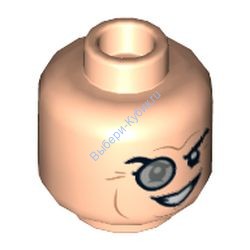 Деталь Лего Голова Минифигурки Цвет Светло-Телесный