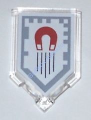 Деталь Лего Плитка Модифицированная 2 х 3 Пятиугольная С Рисунком Цвет Прозрачный