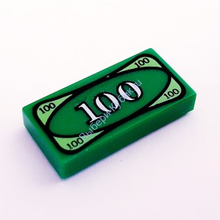 Деталь Аналог Совместимый С Лего Банкнота 100 долларов