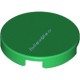 Деталь Лего Плитка Круглая 2 х 2 С Креплением Под Штырек Снизу Цвет Зеленый