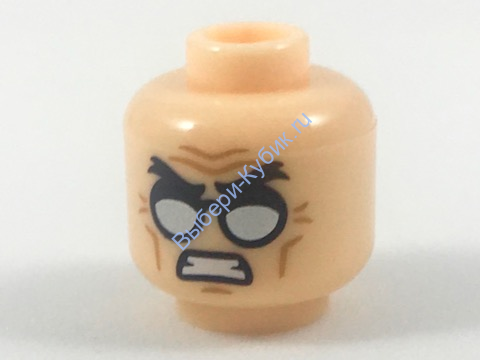 Деталь Лего Голова Минифигурки Цвет Светло-Телесный