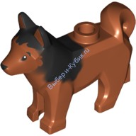 Деталь Лего Собака Цвет Темно-Оранжевый
