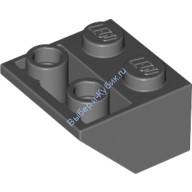 Деталь Лего Скос Перевернутый 45 2 х 2 Цвет Темно-Серый