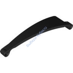 Деталь Лего Техник Панель Изогнутая #53 3 x 13 Правая Цвет Черный