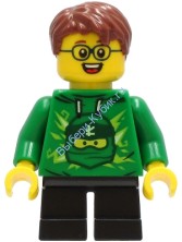 Минифигурка Лего Сити Житель