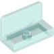 Деталь Лего Панель 1 х 2 х 1 С Закругленными Углами Цвет Прозрачно-Голубой