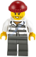 Минифигурка Лего Сити Бандит (Преступник)