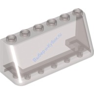 Деталь Лего Лобовое Стекло 2 х 6 х 2 Цвет Прозрачно-Коричневый